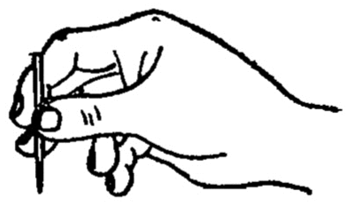 放血针用法图示