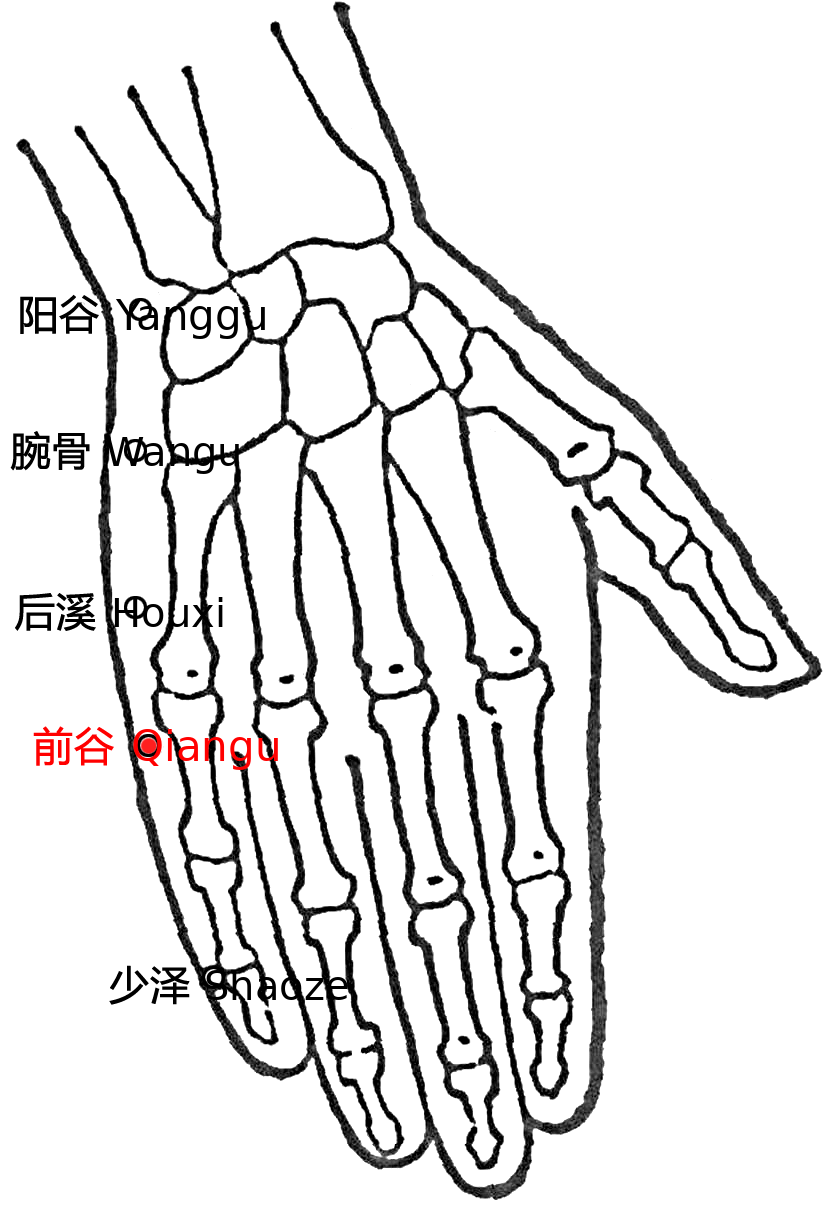 前谷·图示
