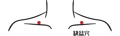 缺盆·图示